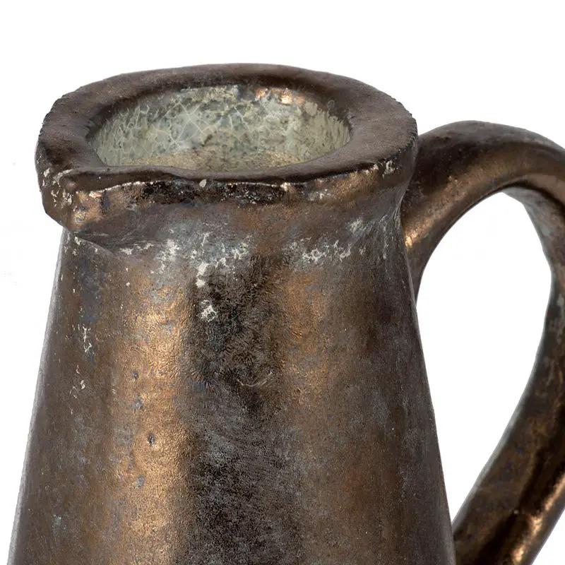 Candia - Terracotta Pitcher by HouseOfZazla