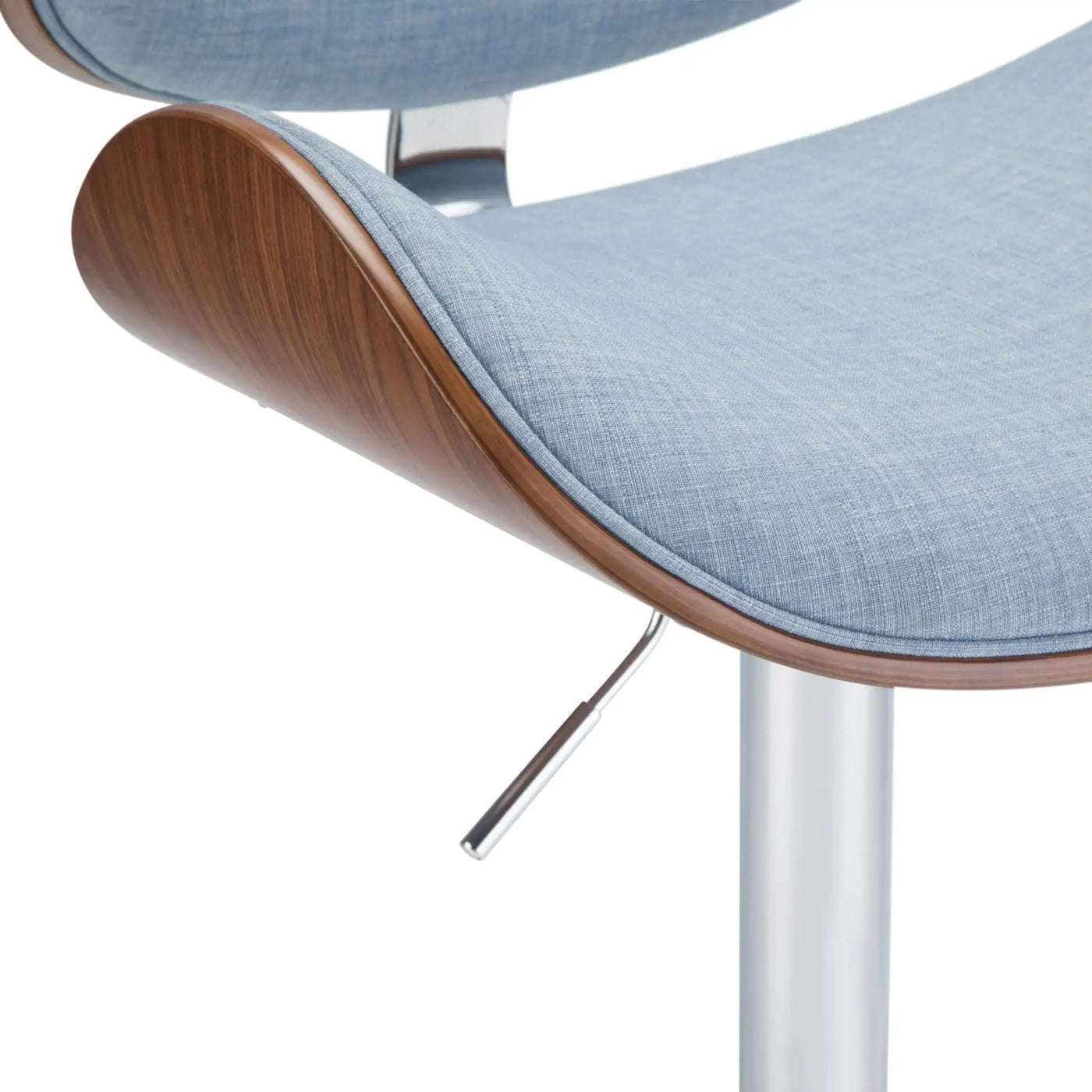 Marana - Multifunctional Handcrafted Bentwood Adjustable Swivel Bar Stool by HouseOfZazla
