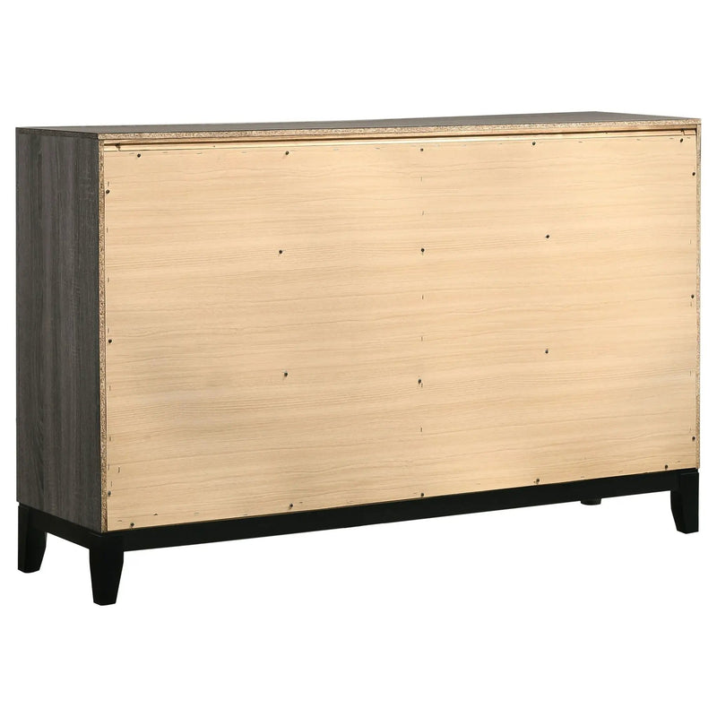 Watson 6-drawer Dresser Grey Oak by Unique Piece Furniture