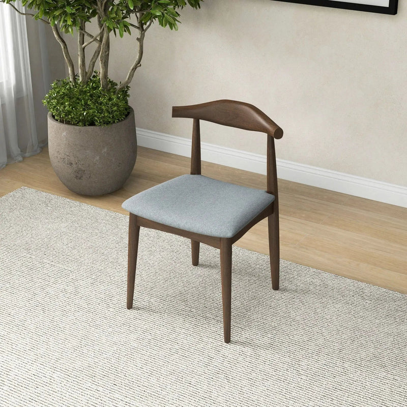 Brooklyn - Dining Chairs (Set of 2) - Gray by HouseOfZazla