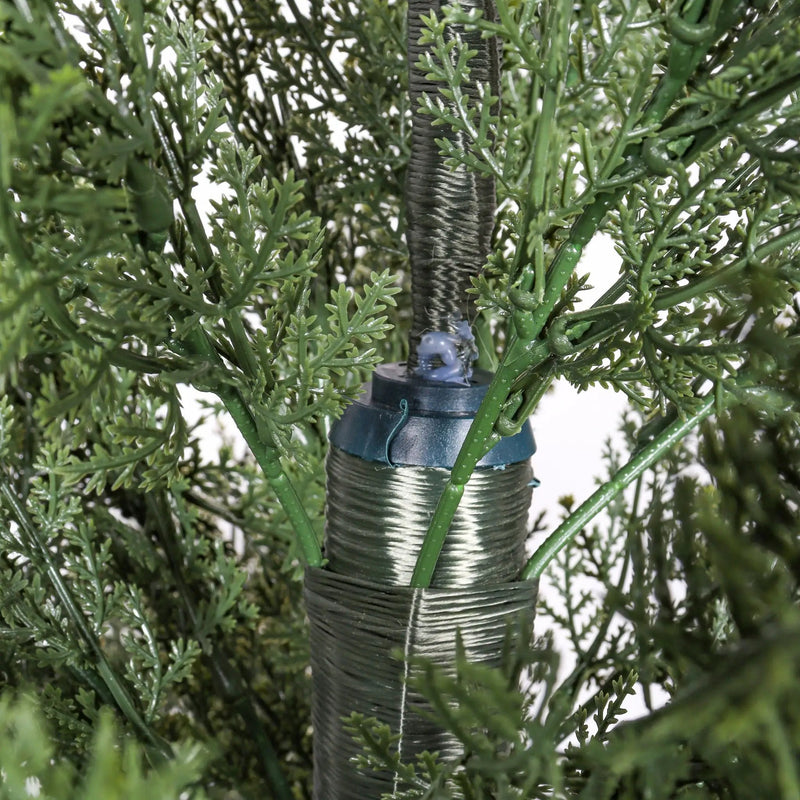 Realistic Artificial Cypress Tree, UV Resistant Indoor / Outdoor Topiary Plant For Decoration - Green Leaves by Unique Piece Furniture
