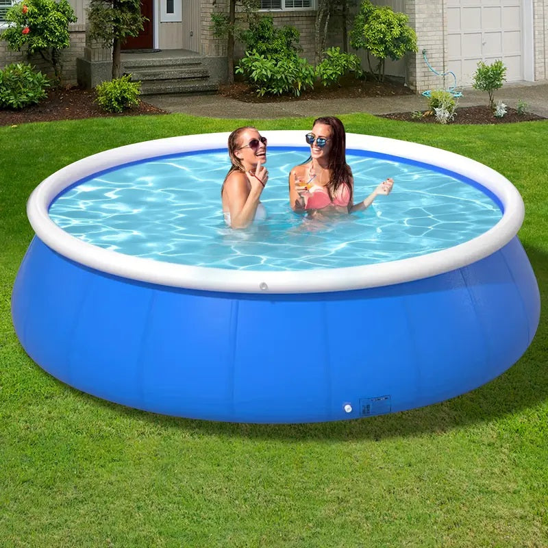 Inflatable Swimming Pool 244" x 63" Butterfly Design by HouseOfZazla