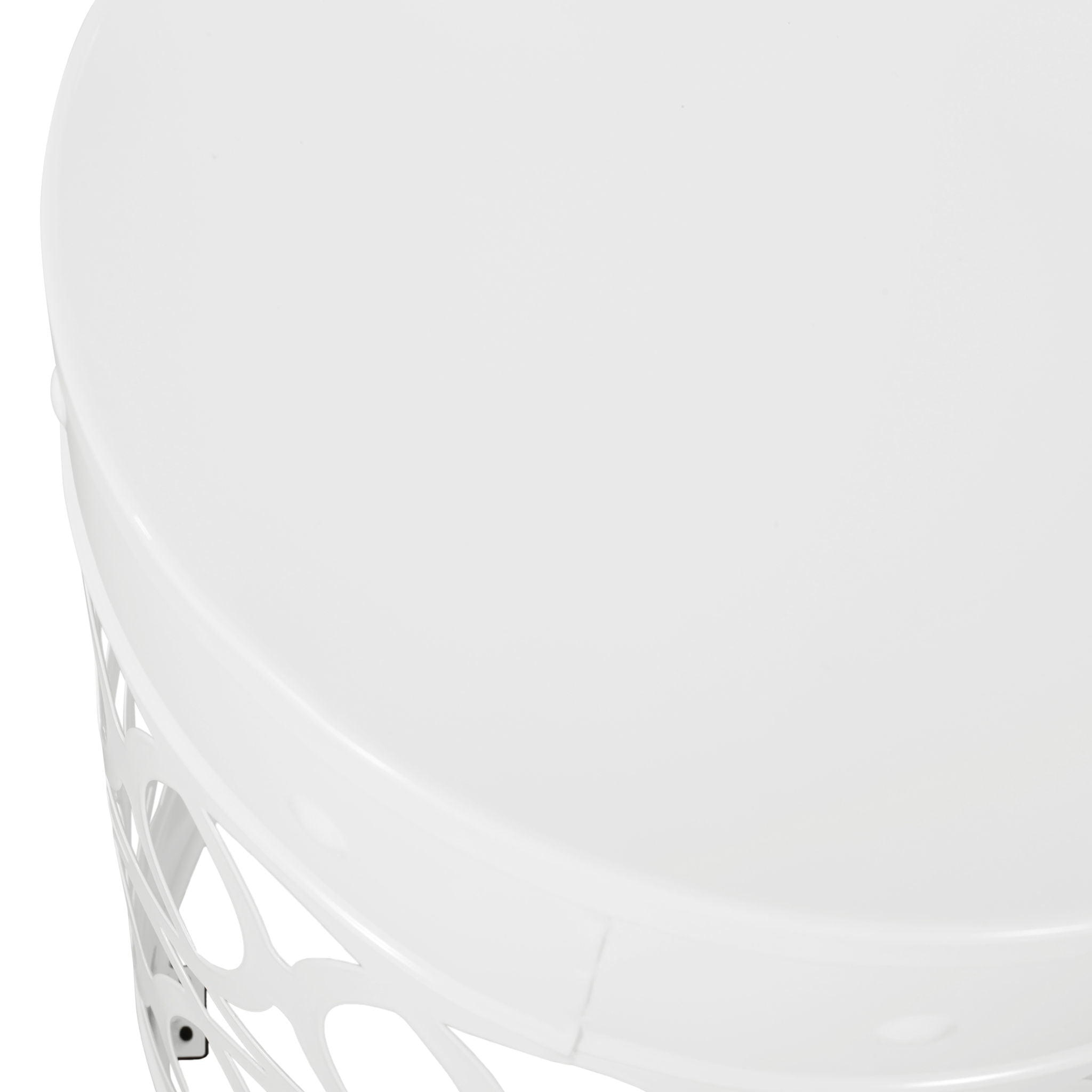 Outdoor Metal Side Table Set of 2 by HouseOfZazla