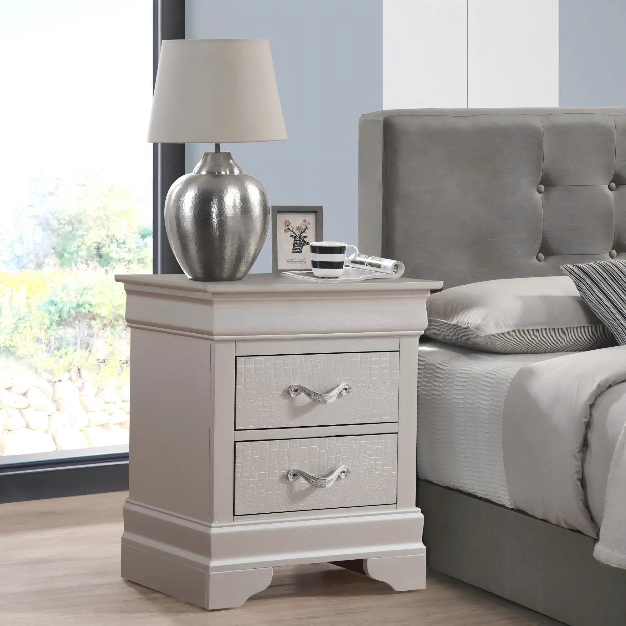 Decorative Accents Nightstand by Unique Piece Furniture