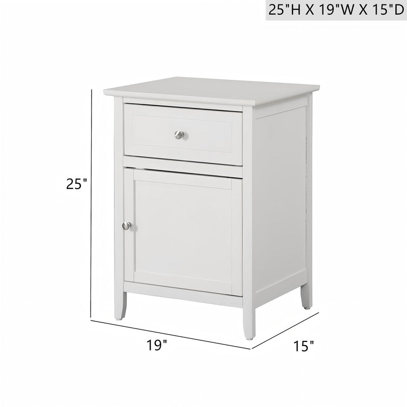 1 Drawer / 1 Door Nightstand by Unique Piece Furniture