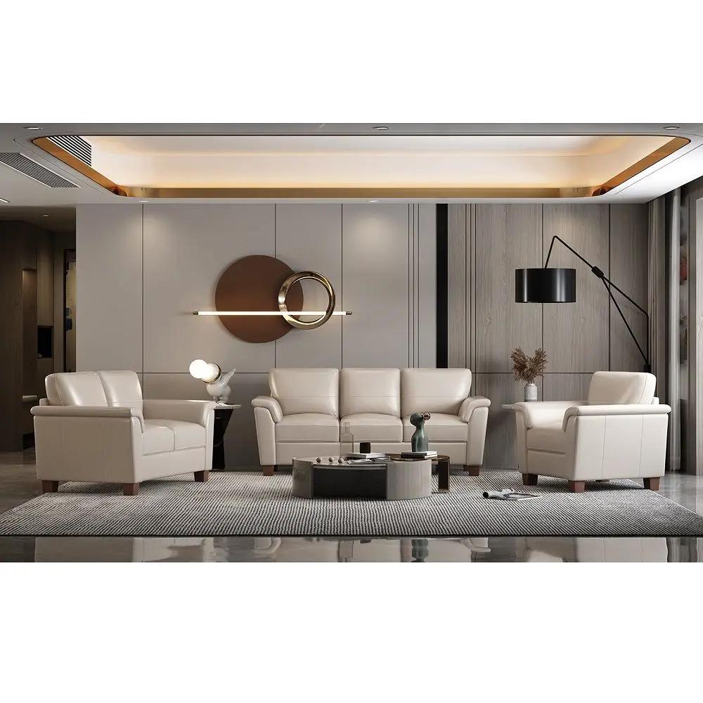 Pacific Palisades - Loveseat - Beige Leather by Unique Piece Furniture