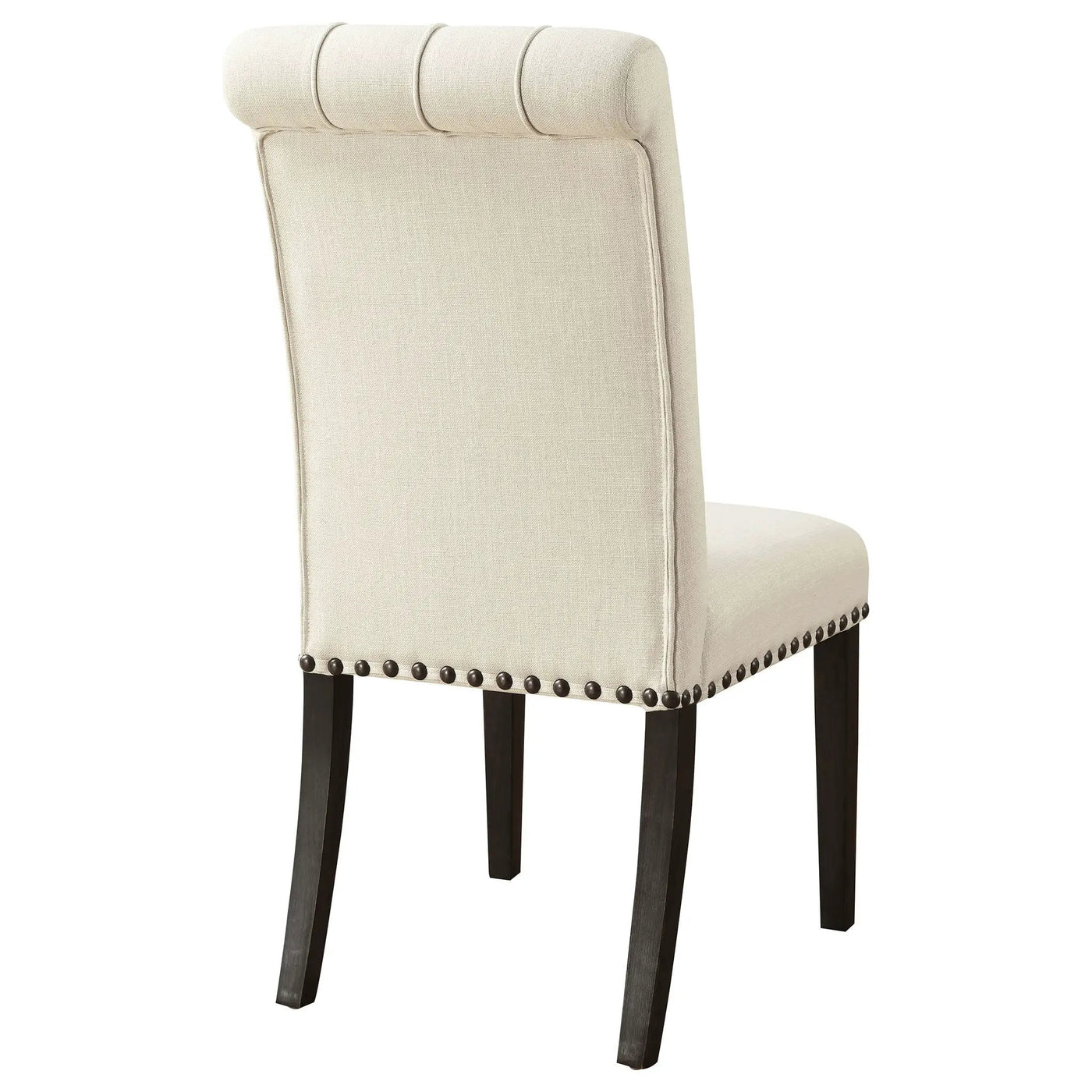 Tufted Rolled Backrest Side Chairs (Set of 2) by HouseOfZazla