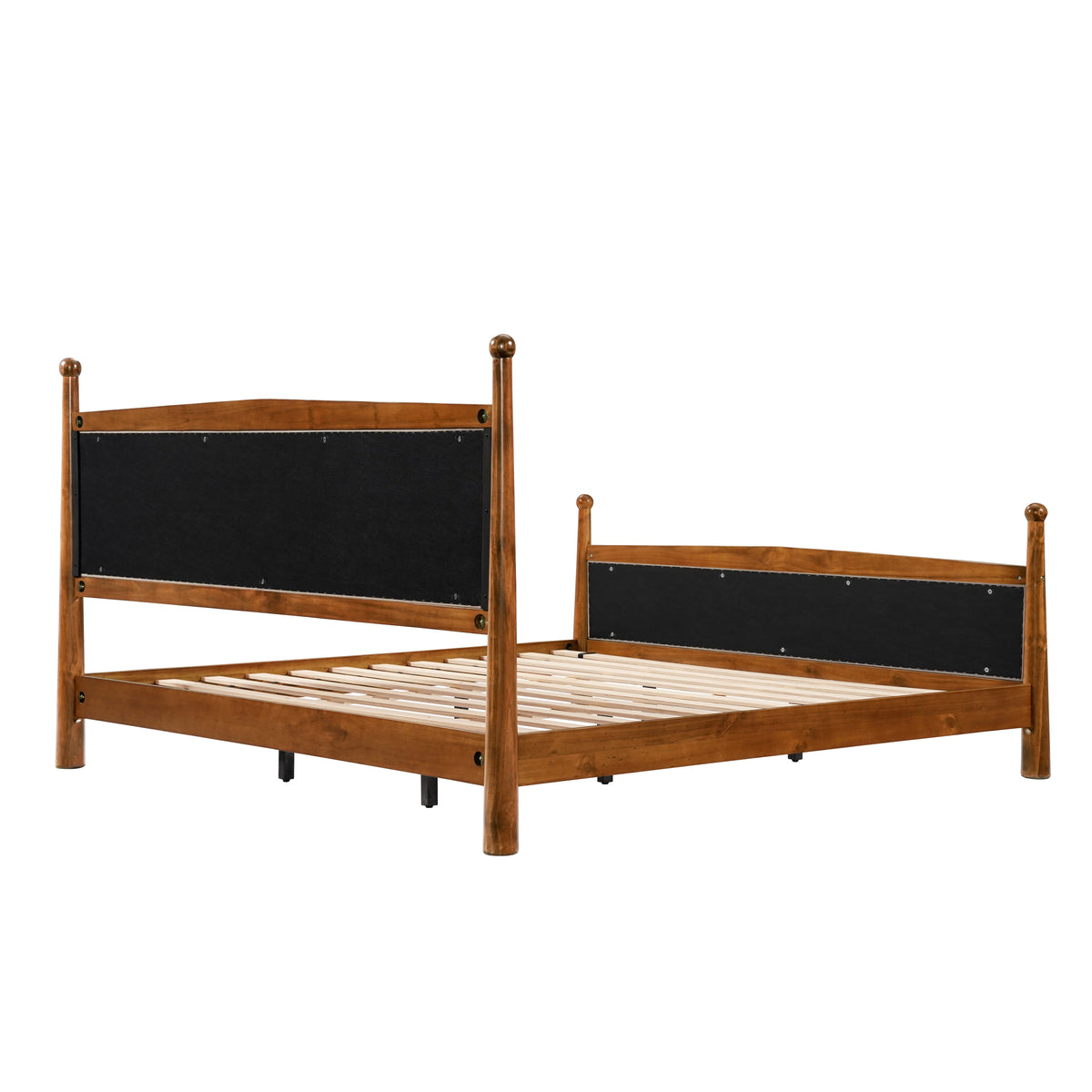King Size Upholstered Platform Bed Frame, photo 10 of 10