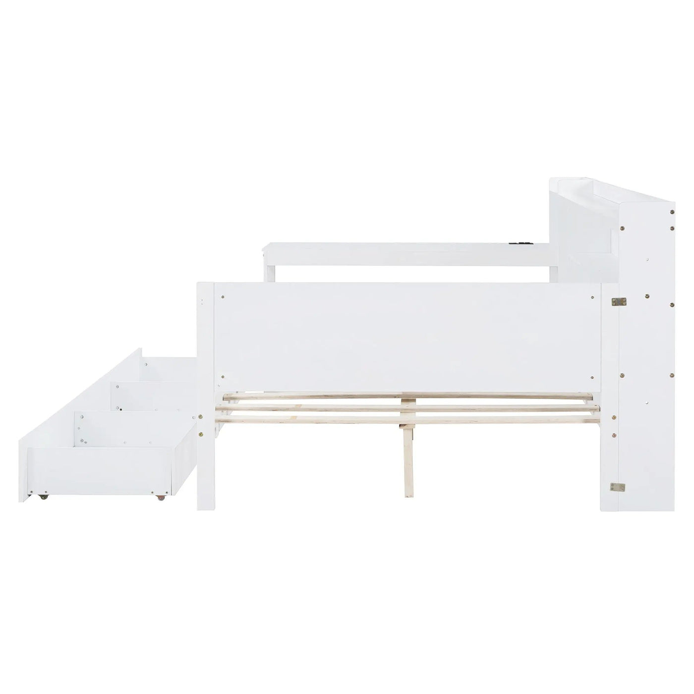 Daybed With 3 Drawers USB Ports And Desk by Unique Piece Furniture