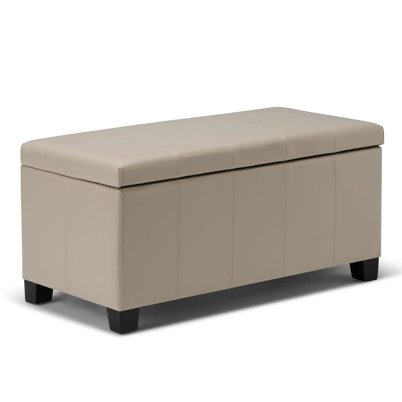 Dover - Upholstered Storage Ottoman Bench by HouseOfZazla
