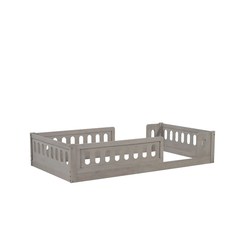 Platform Bed With Guardrail by HouseOfZazla