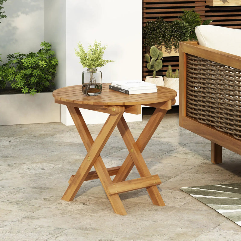 Patio Set Outdoor Acacia Wood Furniture Sets by HouseOfZazla