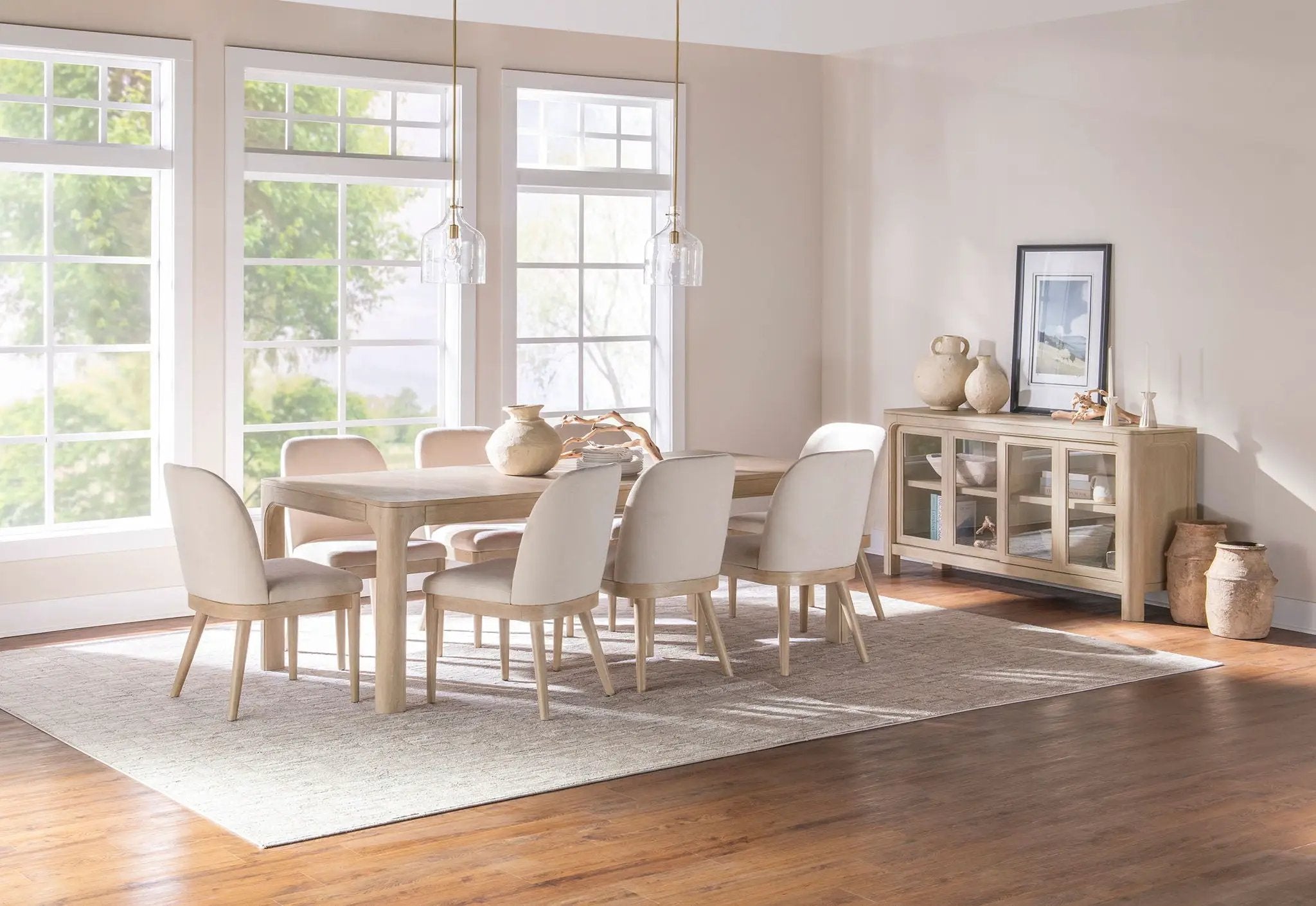 Solano 9-piece Extension Table Dining Set Weathered Mango by Unique Piece Furniture