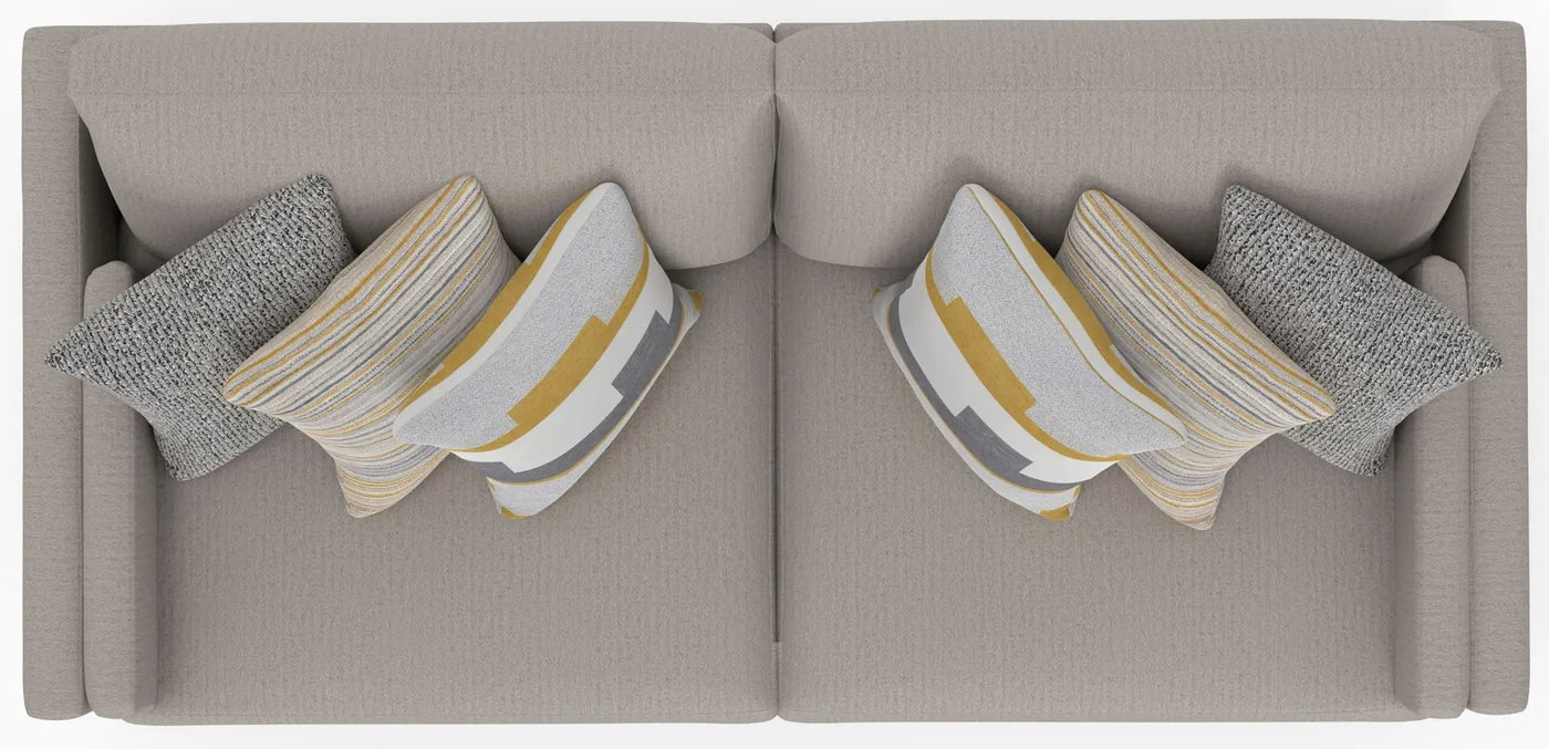Trevor - 2 Piece Extra Deep Oversized Sofa by Unique Piece Furniture