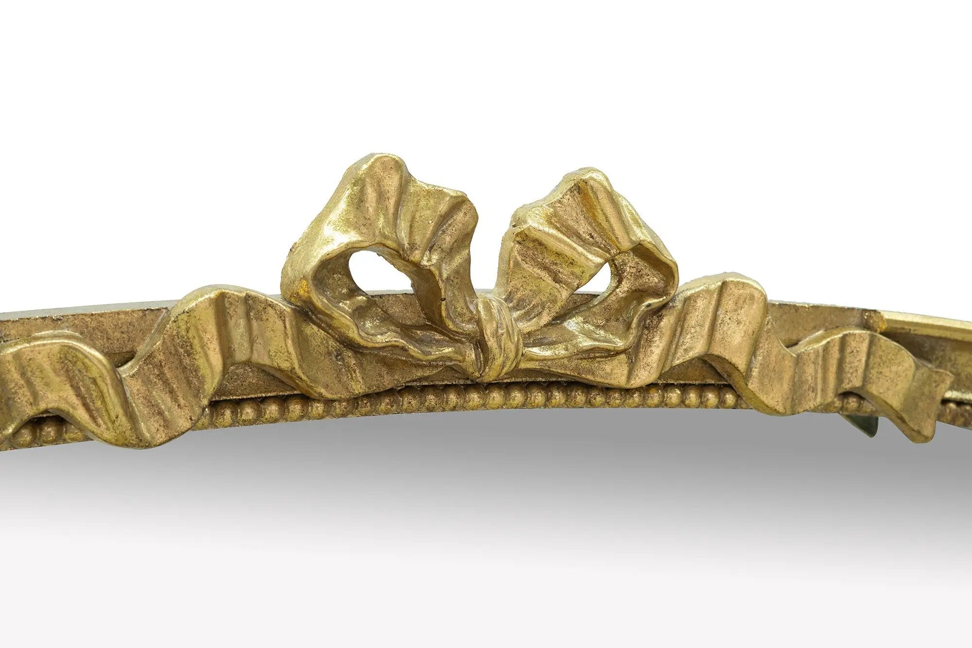 40.2' x 29.9' Baroque Style Gold Arch Mirror by HouseOfZazla