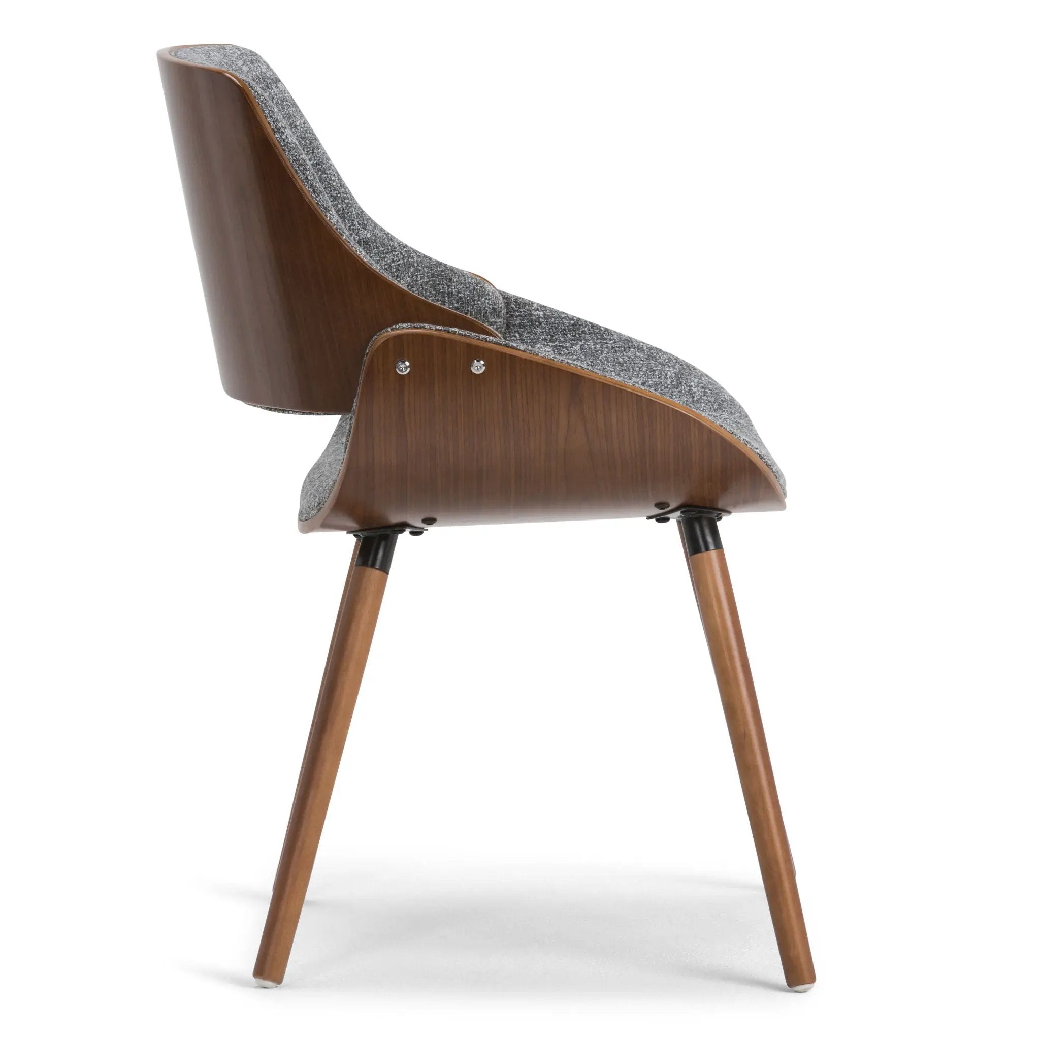 Malden - Bentwood Upholstered Dining Chair With Wood Back by Unique Piece Furniture