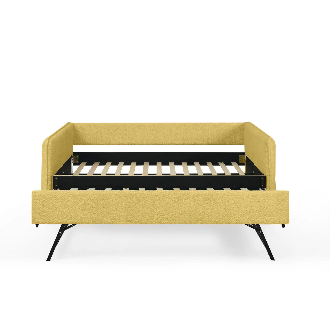 Upholstered Daybed With Pop Up Trundle by HouseOfZazla