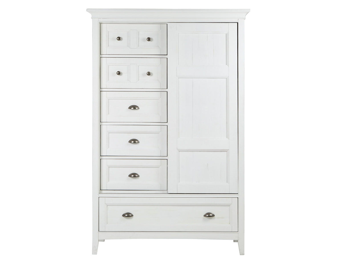 Heron Cove - Door Chest - Chalk White, photo 5 of 7