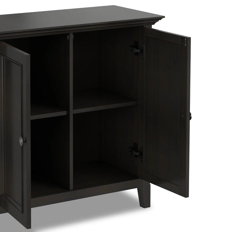 Amherst - 2 Door Storage Cabinet & Adjustable Shelving - Brown by HouseOfZazla
