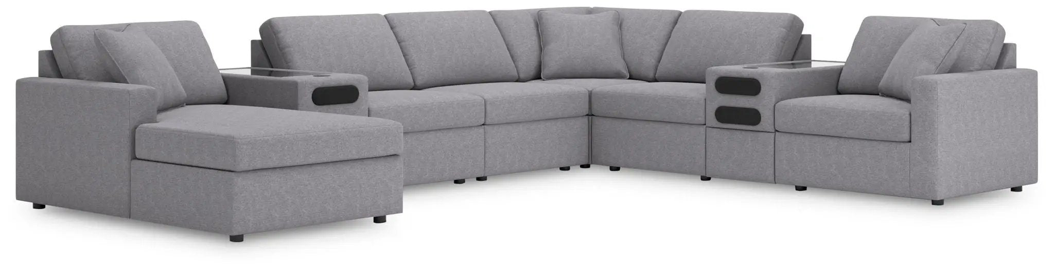 Modmax - Sectional - Granite by Unique Piece Furniture