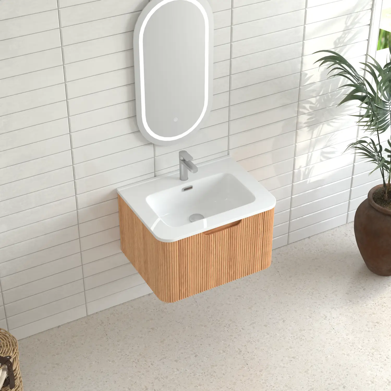 24" Wall-Mounted Floating Bathroom Vanity by HouseOfZazla
