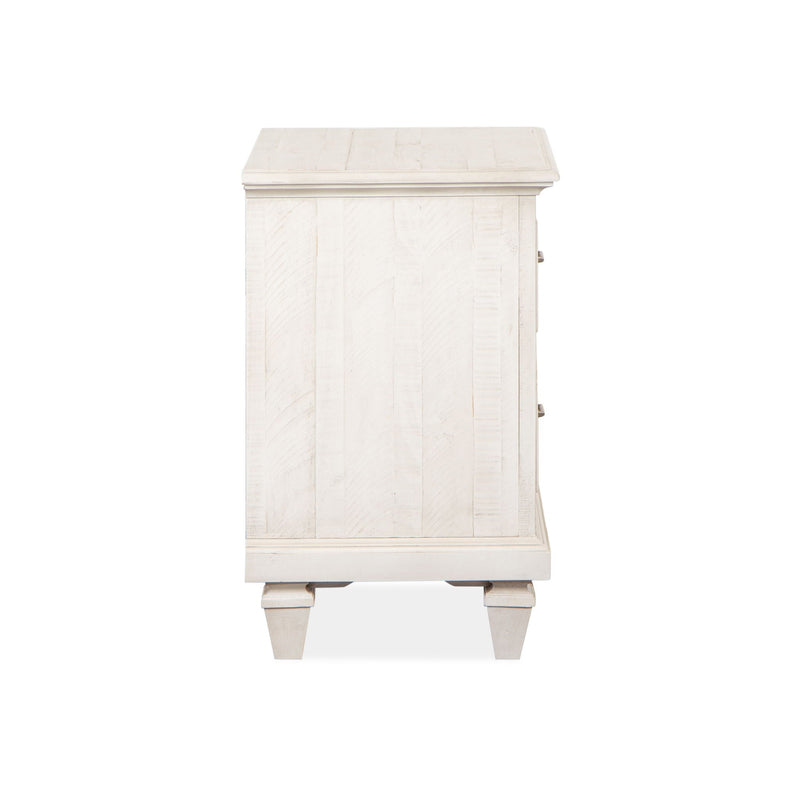 Newport - Drawer Nightstand - Alabaster, photo 6 of 7
