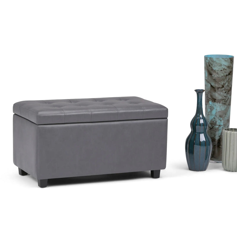 Cosmopolitan - Upholstered Storage Ottoman by Unique Piece Furniture