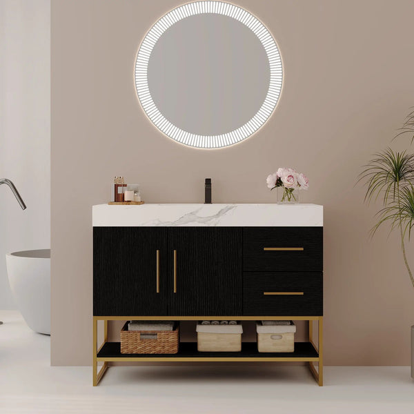 36" Modern Free-Standing Bathroom Vanity, photo 2 of 10