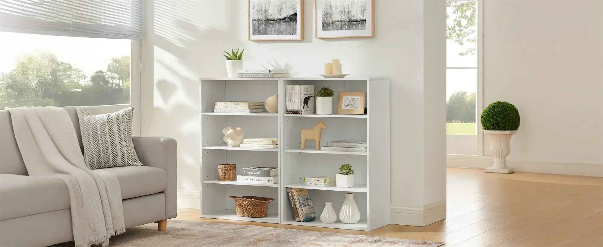 CD DVD Storage Cabinet with Adjustable Shelves by HouseOfZazla