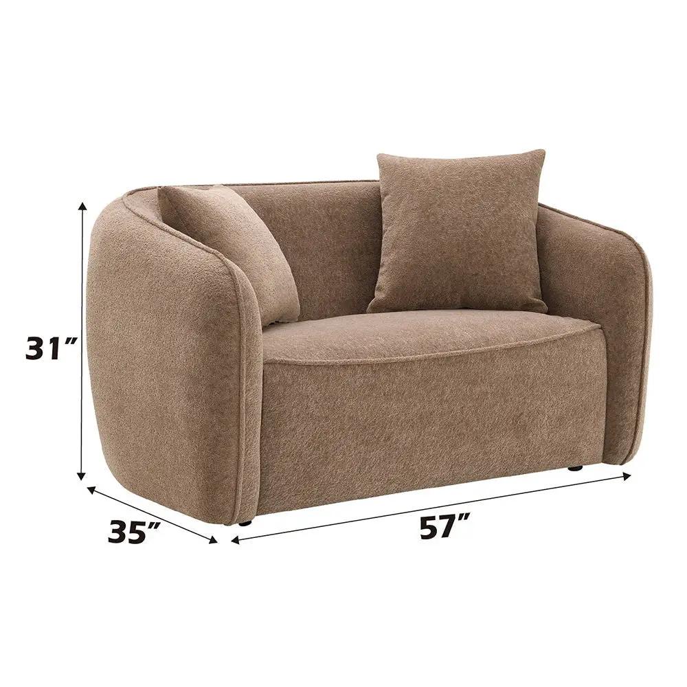 Keith - Loveseat With 2 Pillows by Unique Piece Furniture