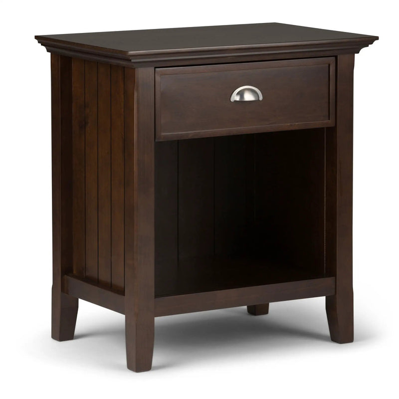 Acadian - Bedside Table, Handcrafted by HouseOfZazla