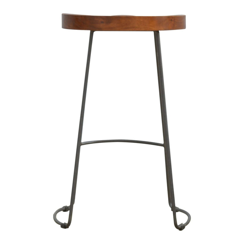 Chunky Bar Stool - Chestnut by HouseOfZazla