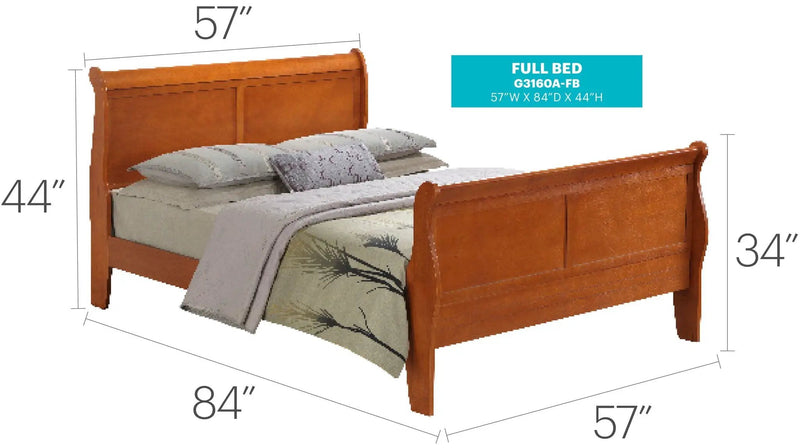 Panel Sleigh Bed by HouseOfZazla