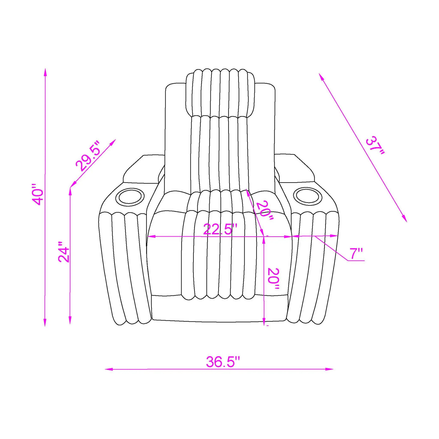 Duran - Power Reclining Set With Power Headrest by HouseOfZazla