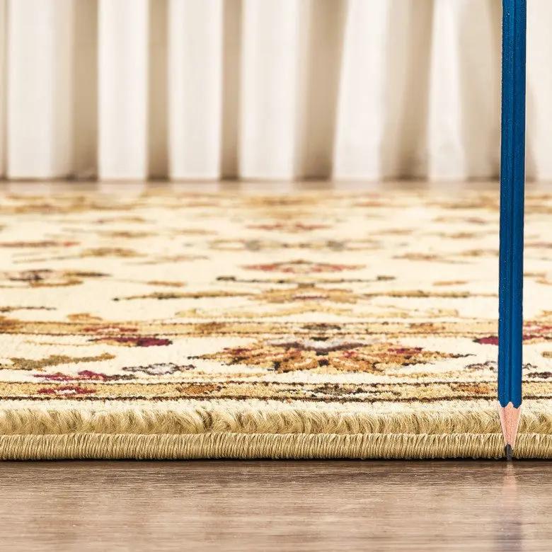 Classic GC_VIN5005 Cream Area Rug by HouseOfZazla