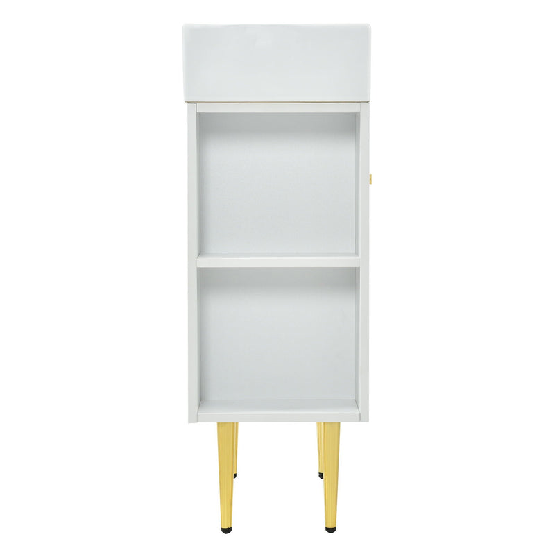 Bathroom Vanity, Combo Cabinet, Bathroom Storage Cabinet, Single Ceramic Sink by HouseOfZazla