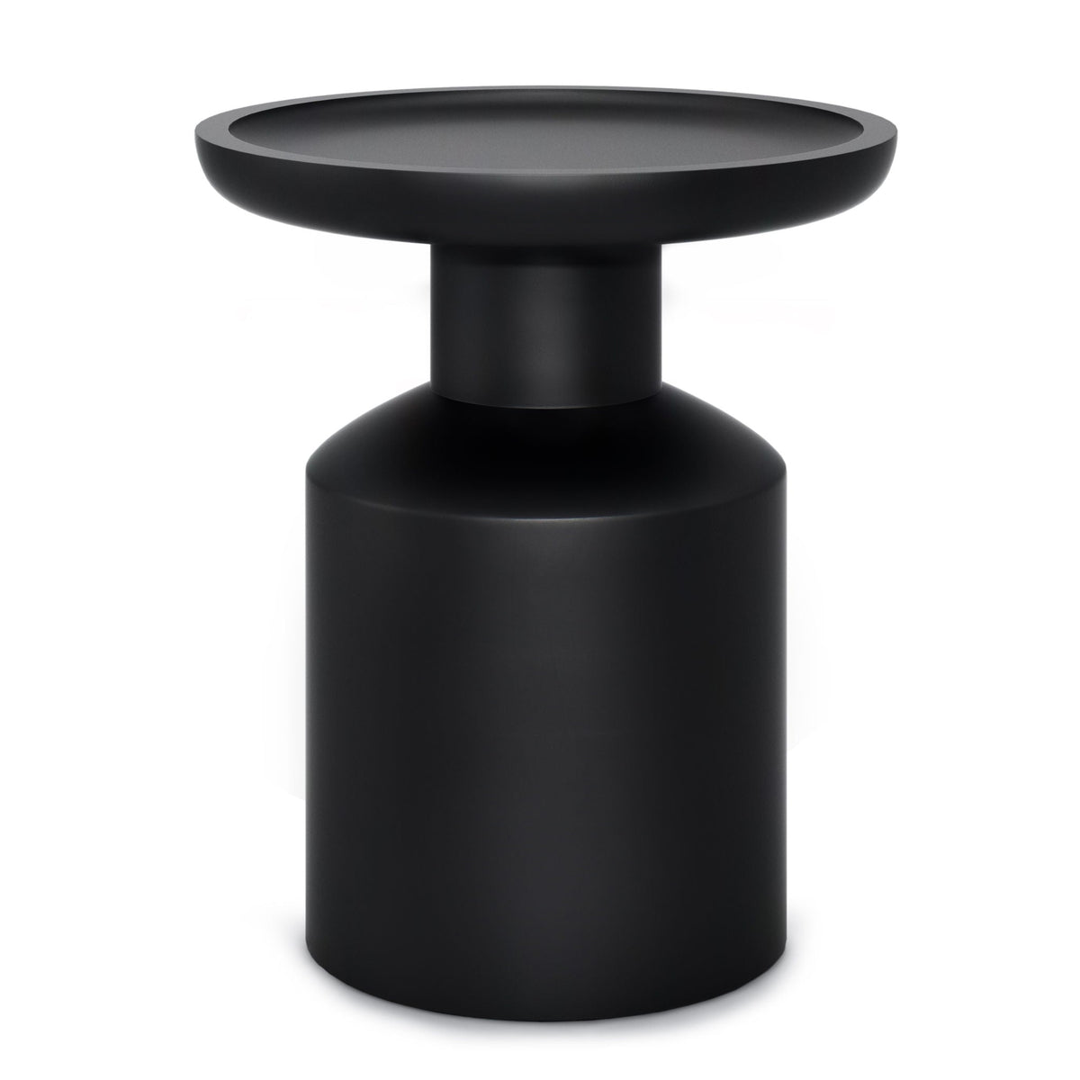 Handcrafted Wooden Accent Table with Sculptural Design - Multiple Colors