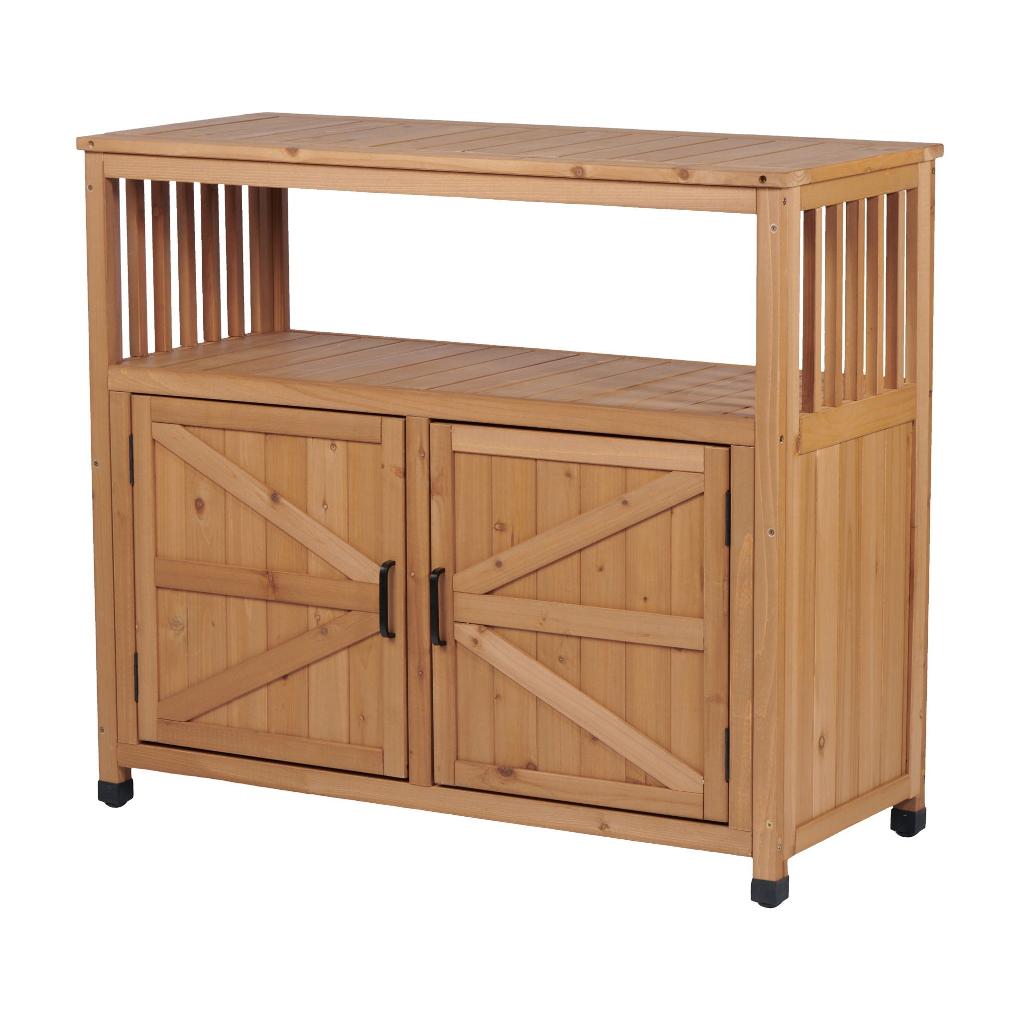Patio Bar Table Set With Storage by HouseOfZazla