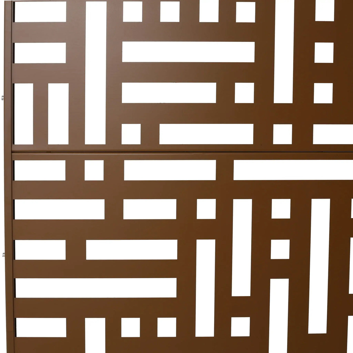 Decorative Freestanding Metal Privacy Screen For Indoor & Outdoor Use by HouseOfZazla