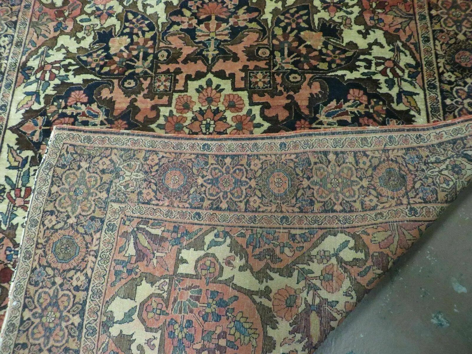 4' X 6' Antique Ultra Fine Handmade India Floral Oriental Wool Rug Carpet Nice by Jewel Rugs