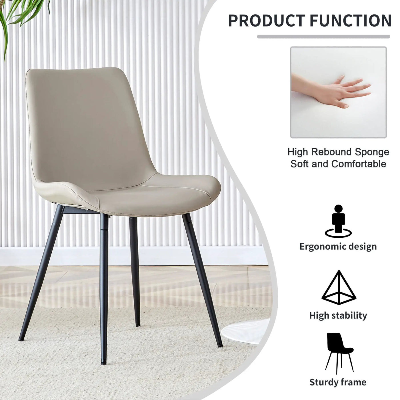 Modern Medieval Style Restaurant Cushioned Chairs With Suede Backrests by HouseOfZazla