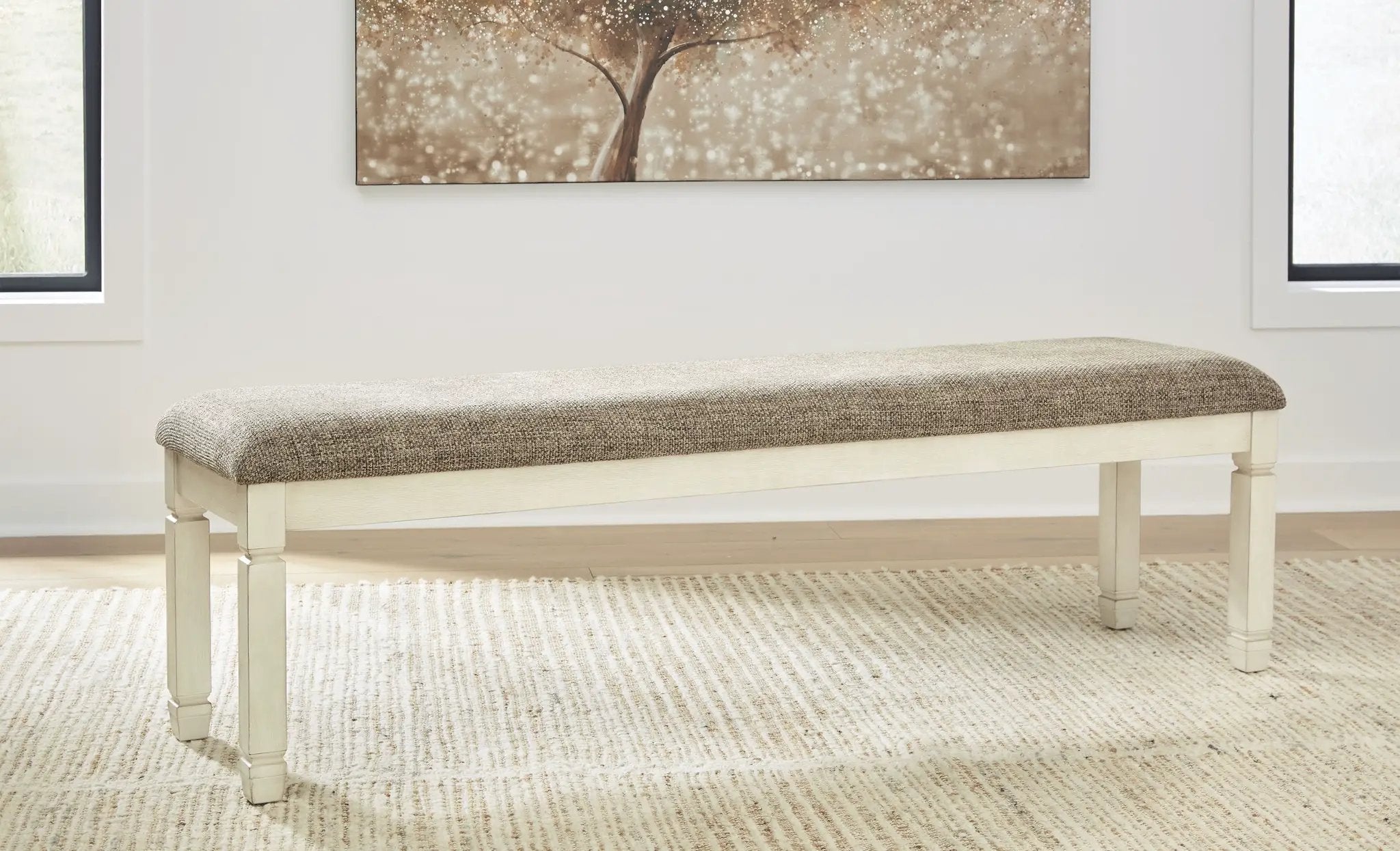 Bolanburg - Extra Large UPH DRM Bench - Brown / Beige by Unique Piece Furniture