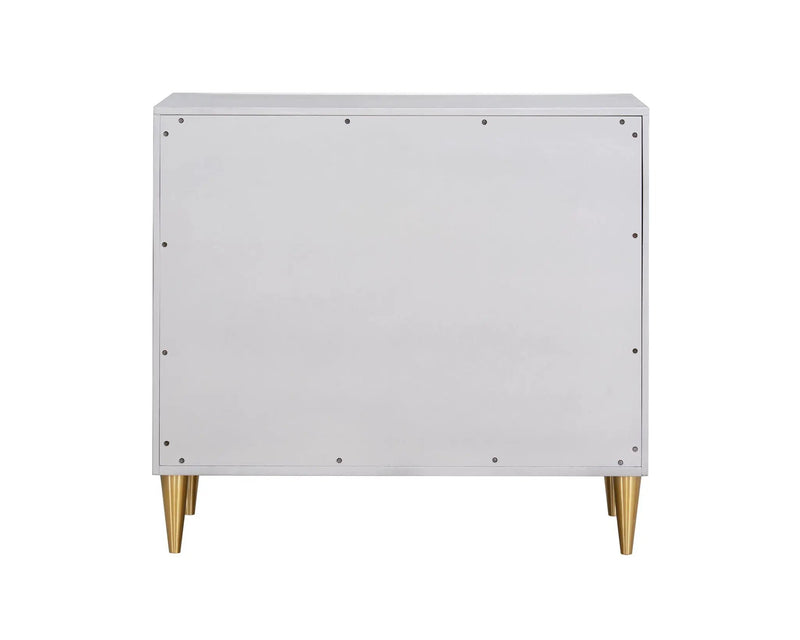 Anson Console Cabinet - Silver / Champagne by HouseOfZazla