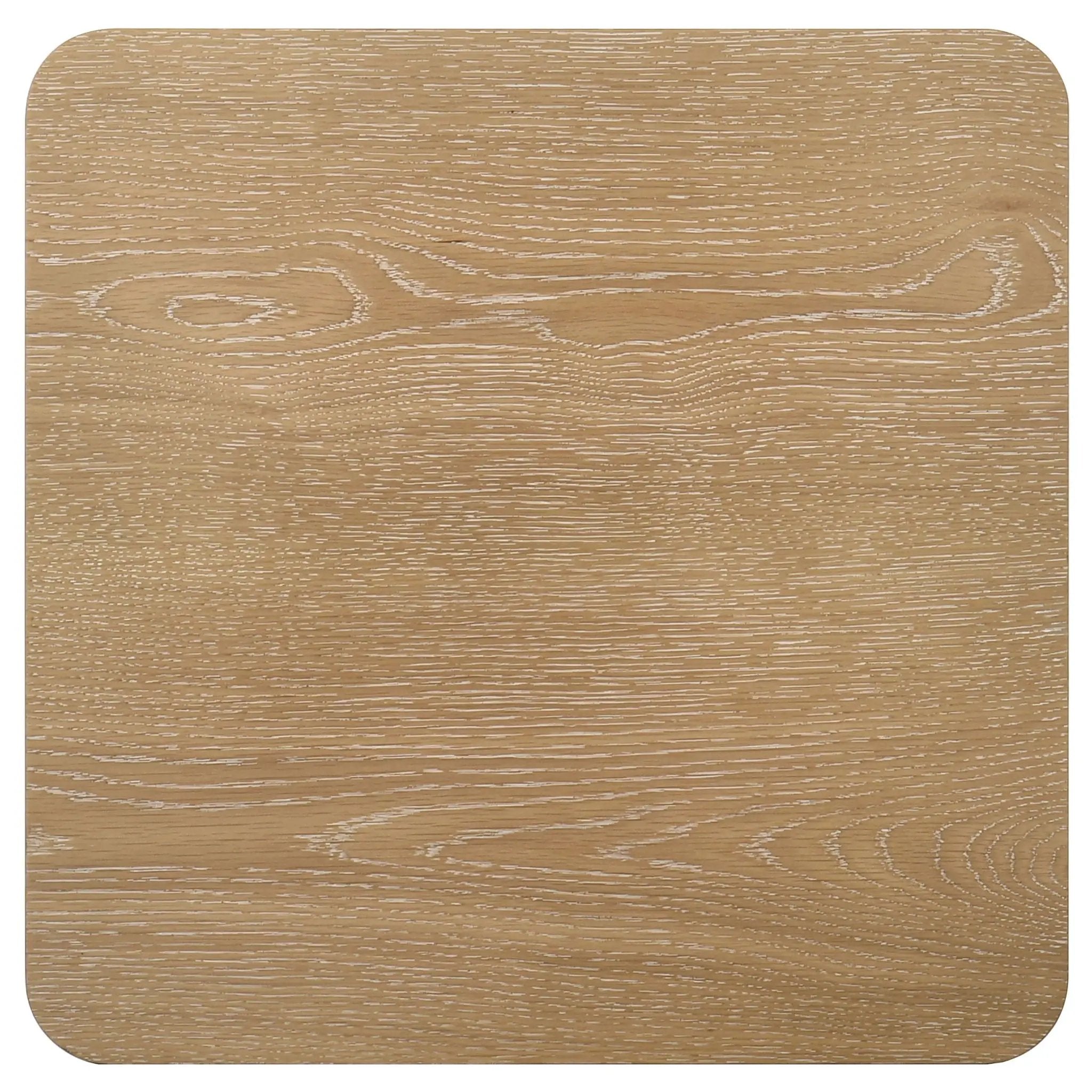 Castlewood Engineered Wood Accent Side End Table Light Oak by Unique Piece Furniture