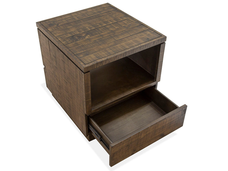 Baisden - Rectangular End Table - Tobacco, photo 6 of 7