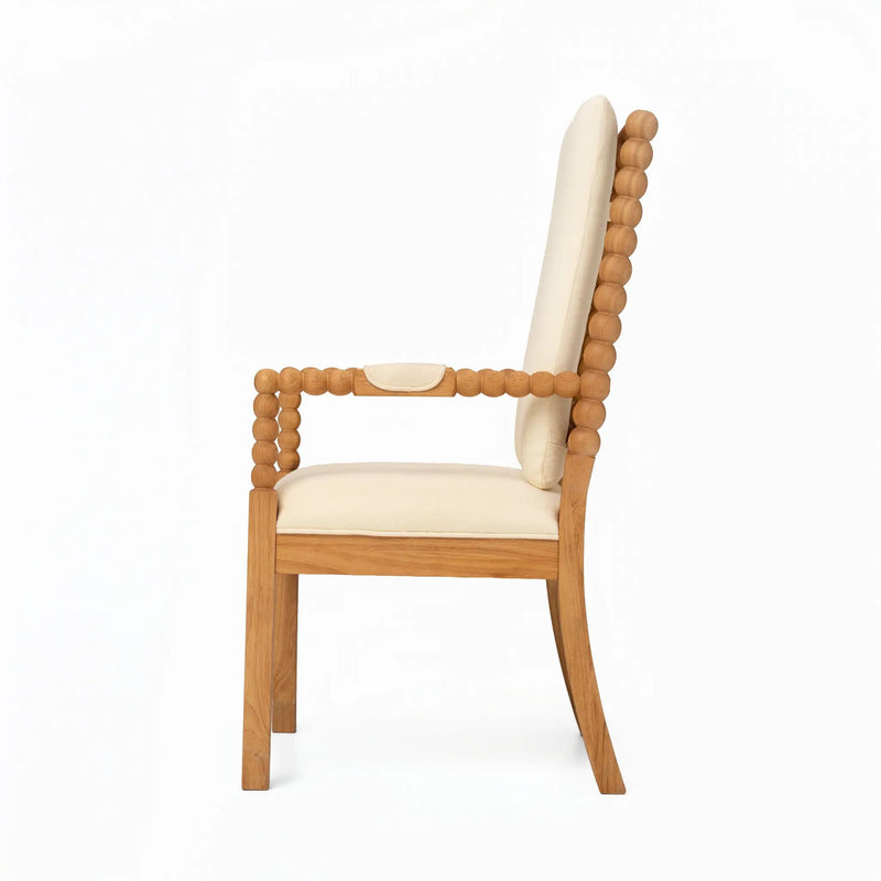 Set of 2 Rubber Wood Dining Chairs by HouseOfZazla