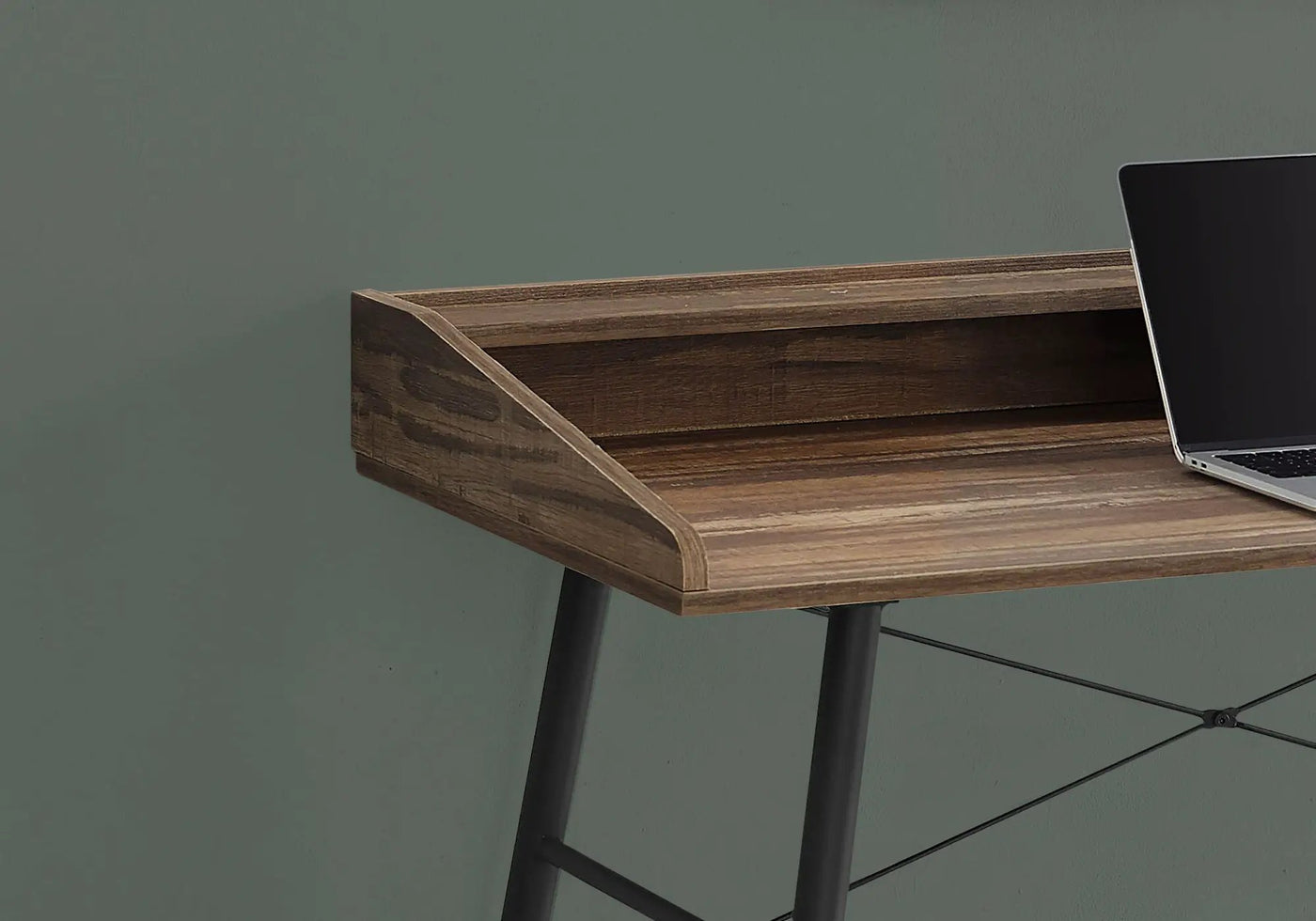 Computer Desk For Home Office With Storage Shelves by HouseOfZazla