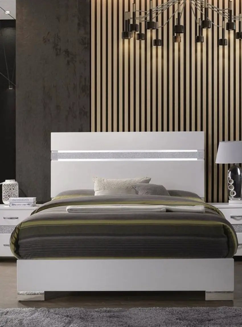 Naima - Elegance Bed by Unique Piece Furniture