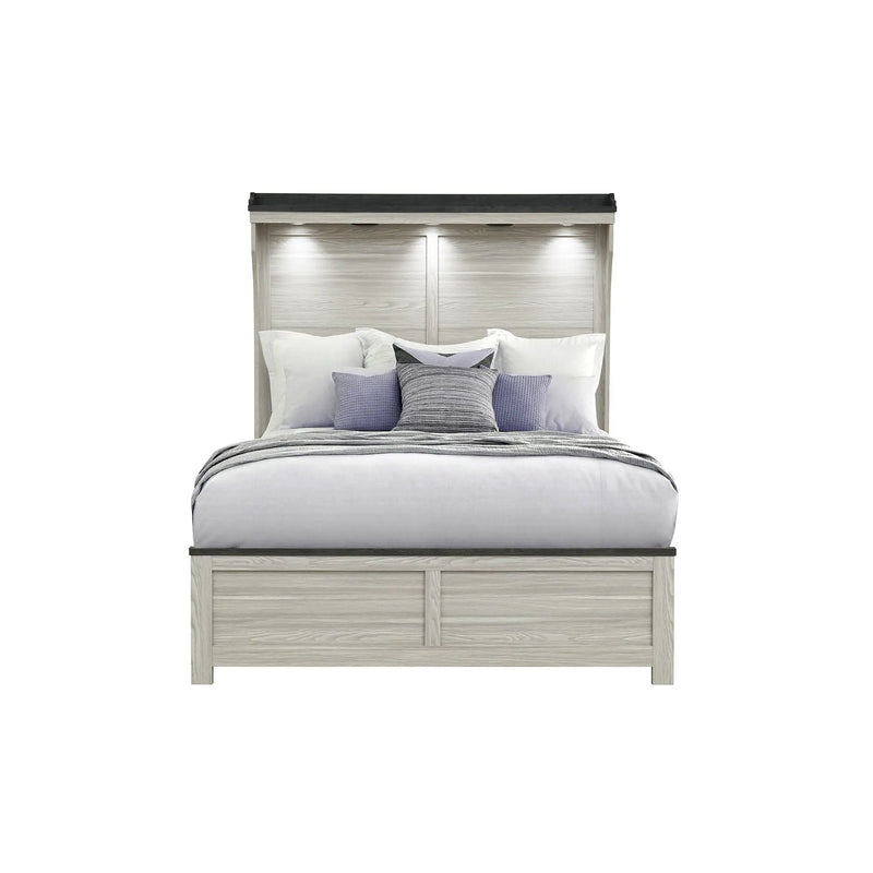 Augusta - Bed With Lit Headboard by Unique Piece Furniture
