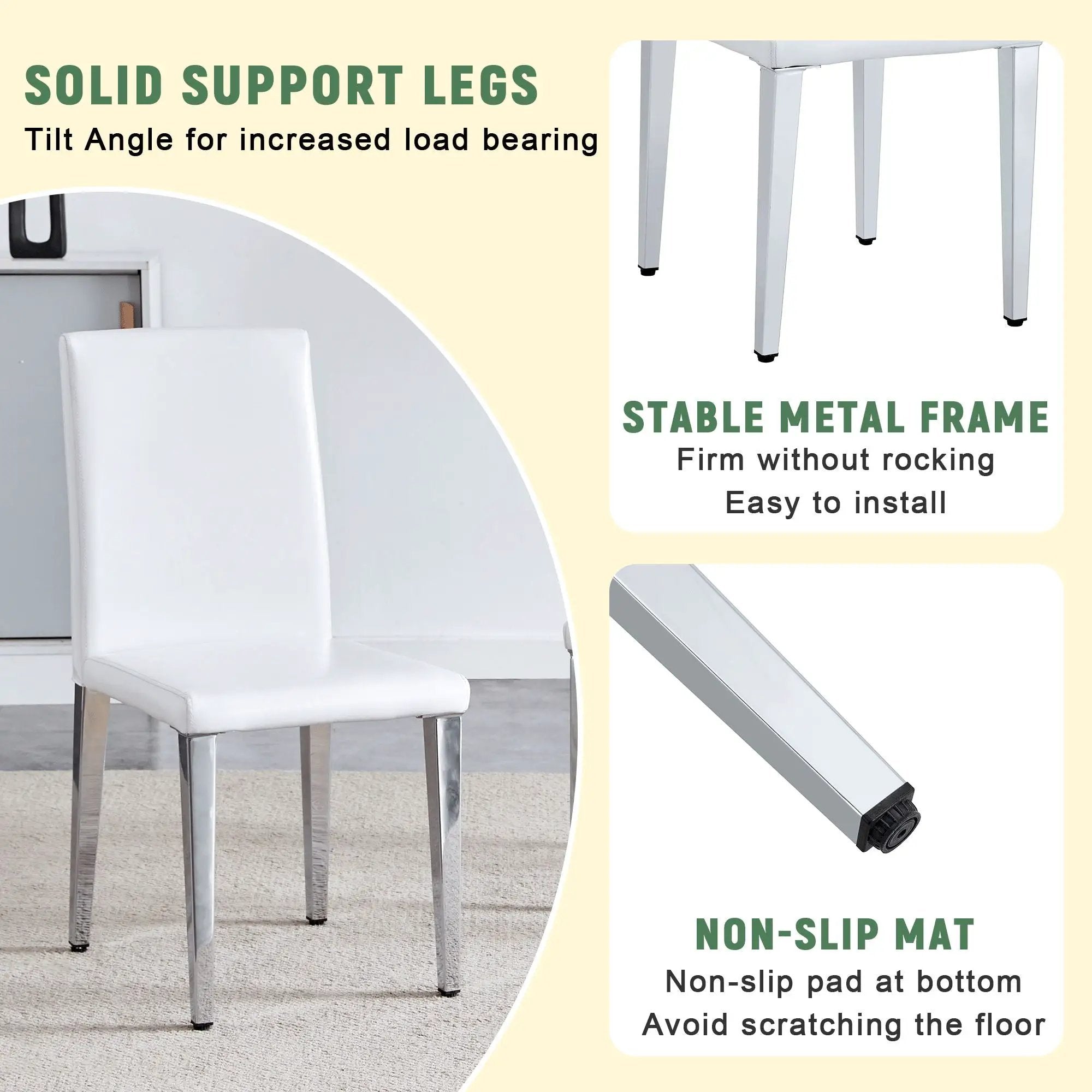 Elegant Upholstered Chairs & Metal Legs by HouseOfZazla